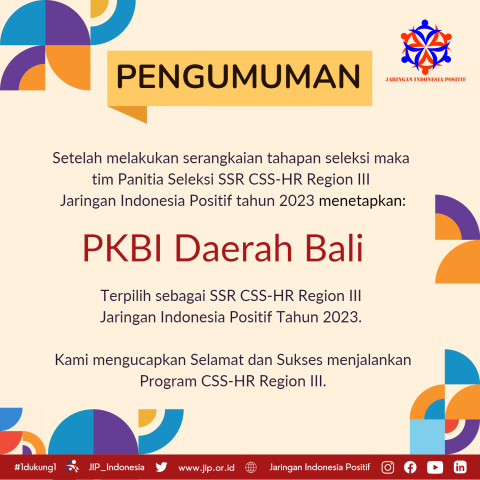 Pengumuman SSR PKBI Daerah Bali