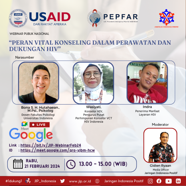 Poster Webinar “Peran Vital Konseling dalam Perawatan dan Dukungan HIV” -2